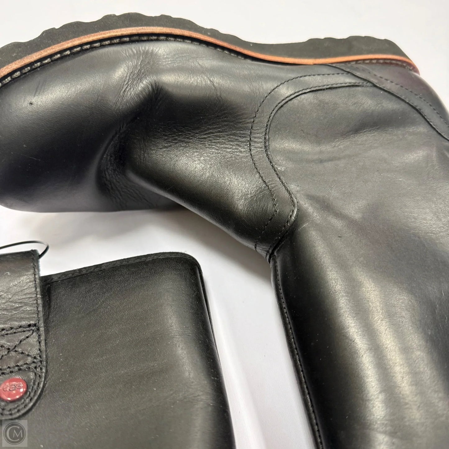 Boots Designer By Ugg In Black, Size: 9