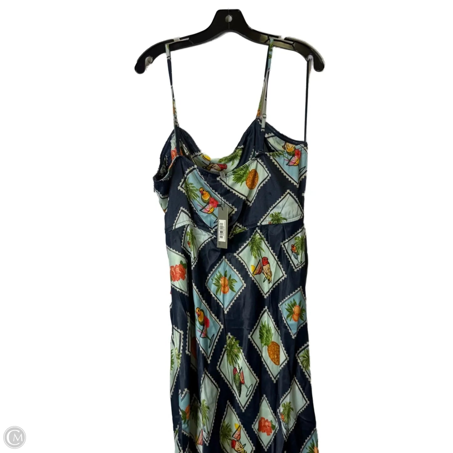 Dress Casual Maxi By Conditions Apply In Blue, Size: Xl