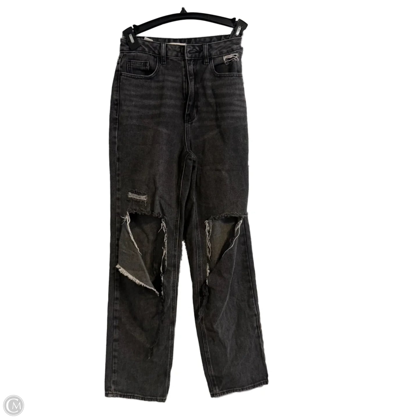 Jeans Wide Leg By Pacsun In Grey, Size: 2