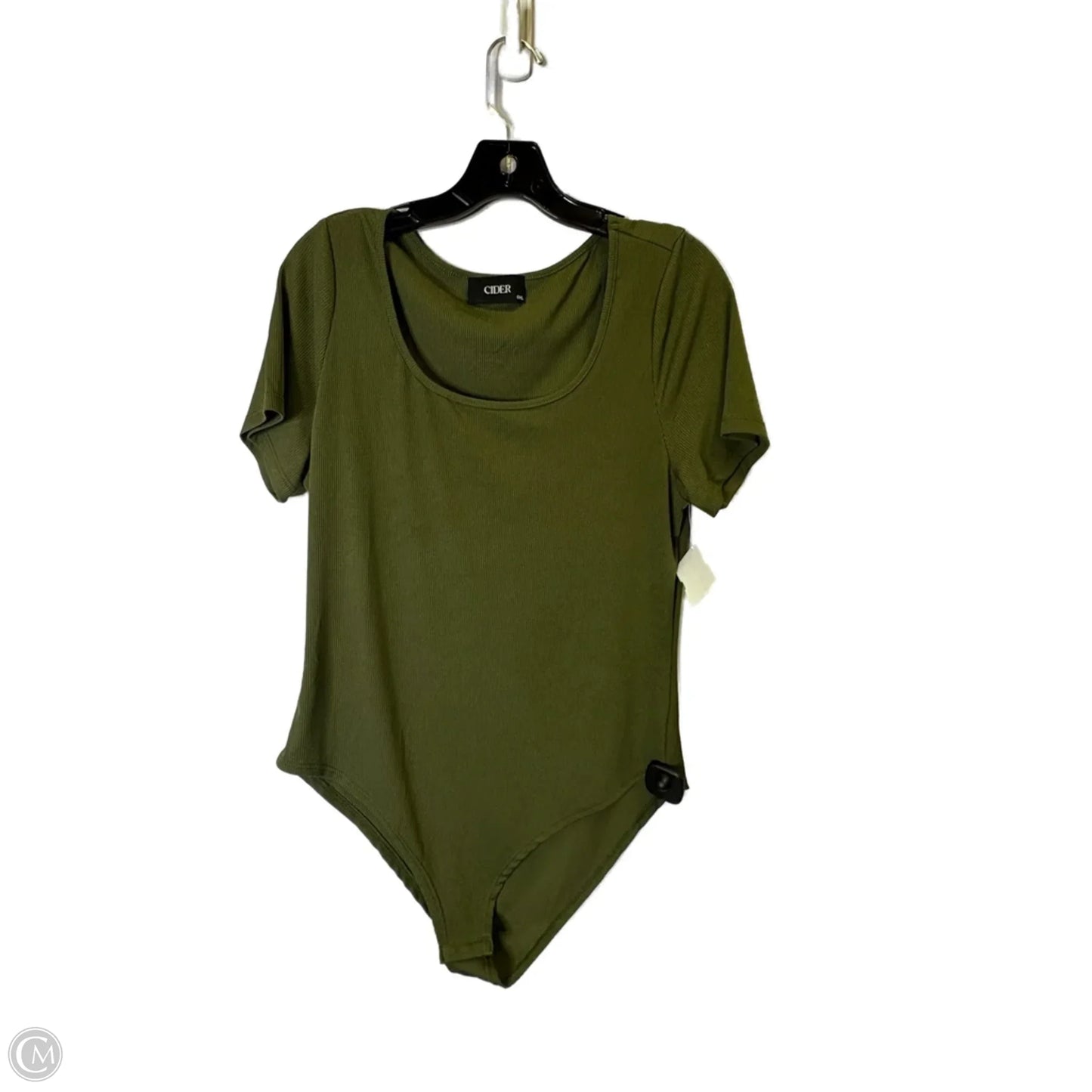 Bodysuit By Cider In Green, Size: Xl