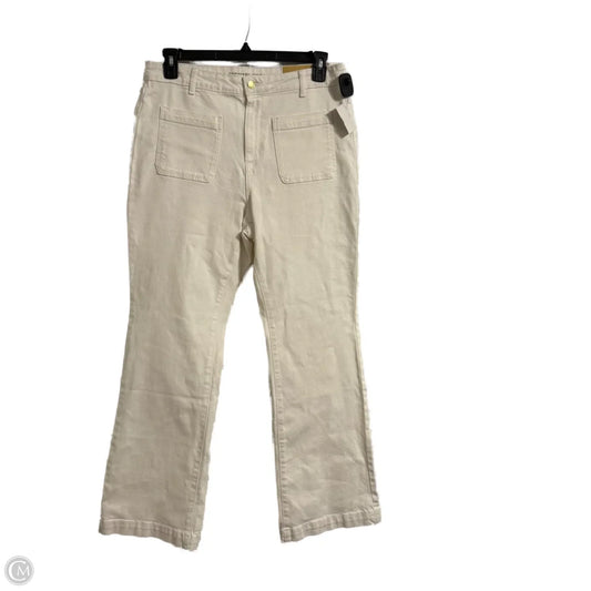Jeans Boot Cut By Cmc In White, Size: 14