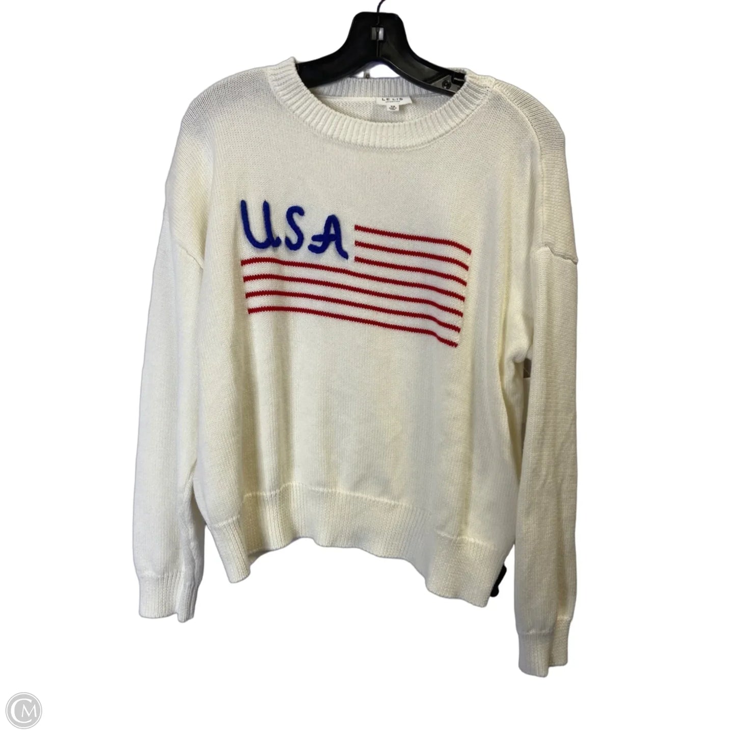 Sweater By Clothes Mentor In Cream, Size: Xs
