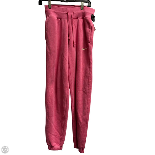 Athletic Pants By Nike Apparel In Pink, Size: Xs