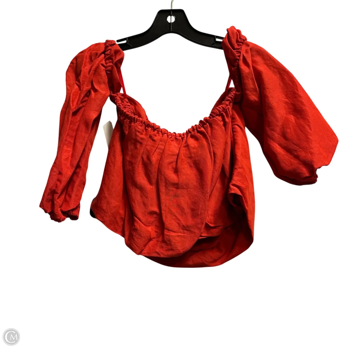 Top Long Sleeve By Free People In Red, Size: Xs