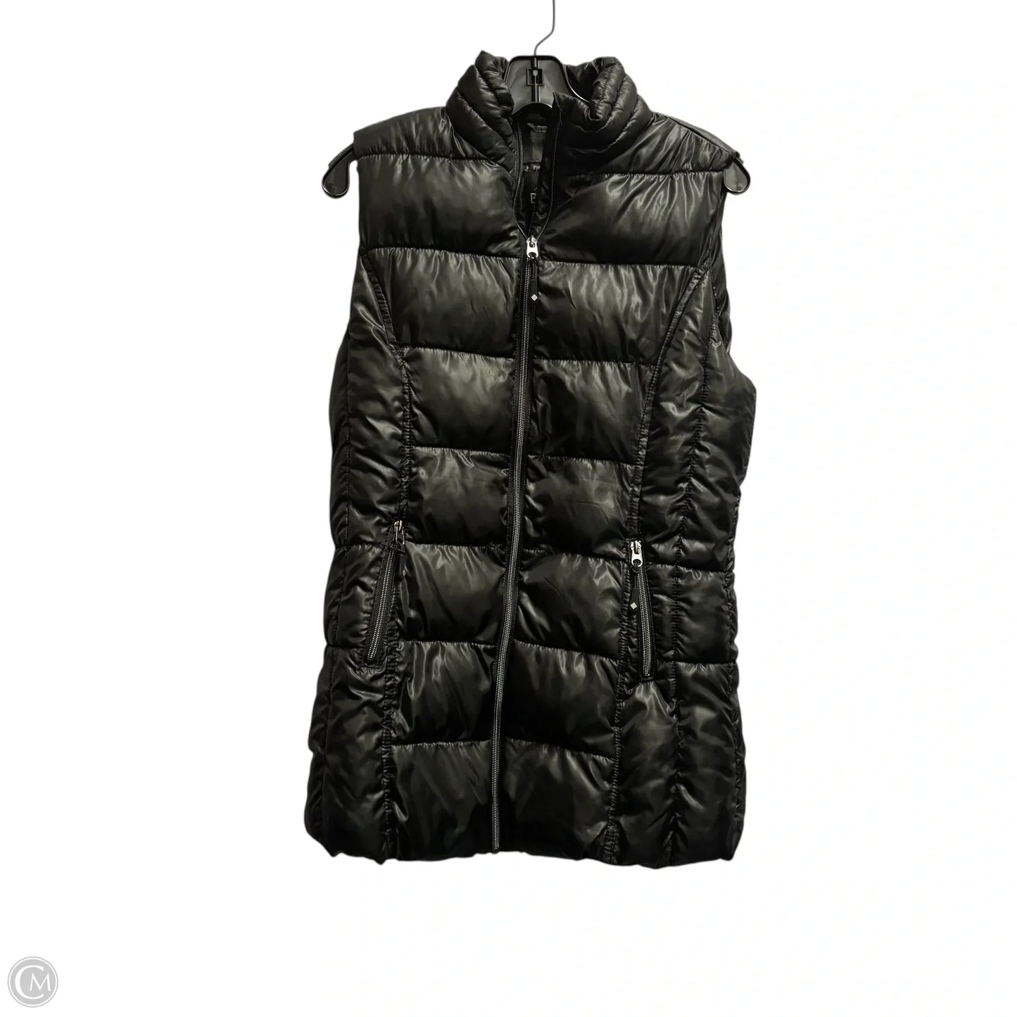 Vest Puffer & Quilted By Clothes Mentor In Black, Size: S
