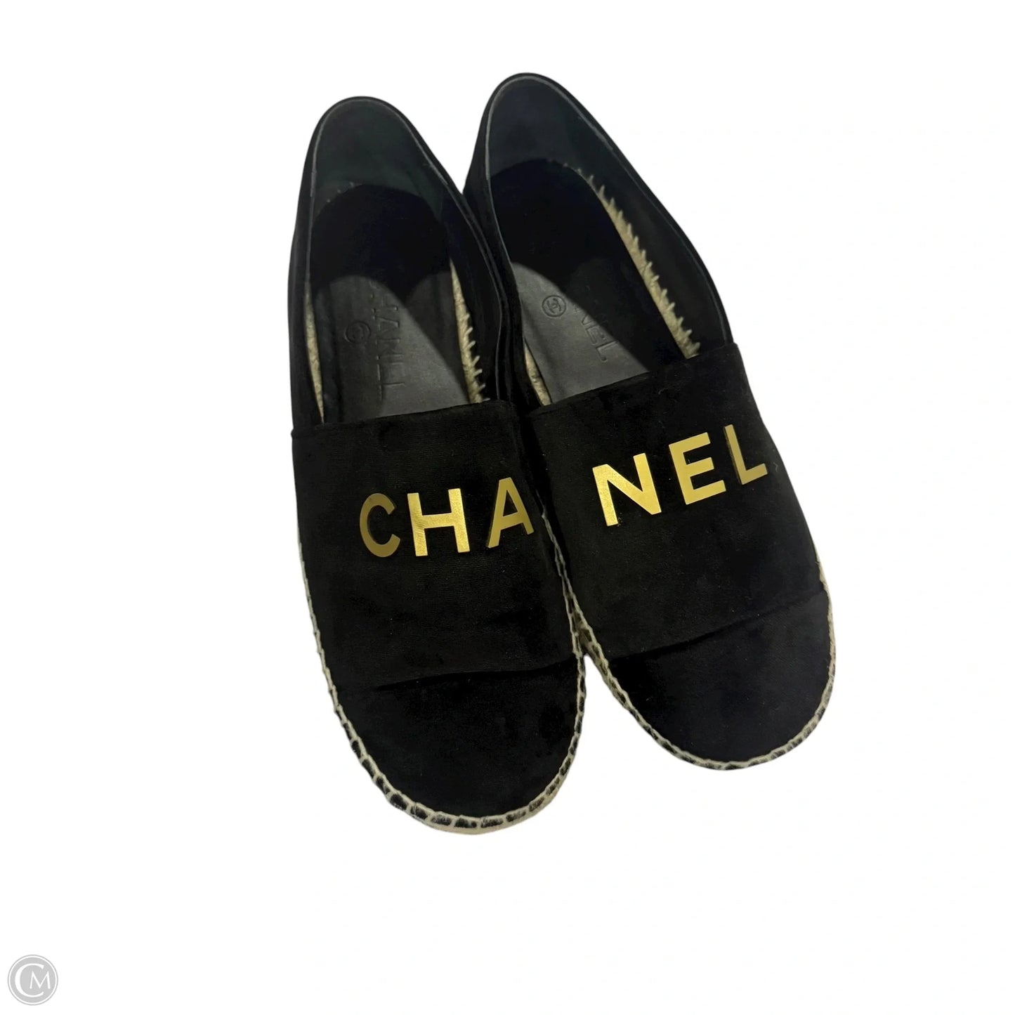 Shoes Luxury Designer By Chanel In Black, Size: 8.5