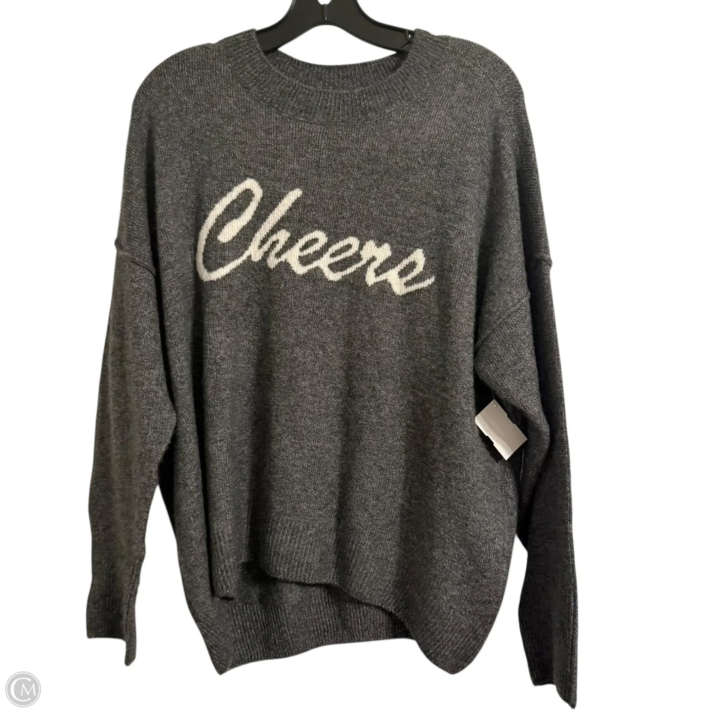 Sweater By Vince Camuto In Grey, Size: M