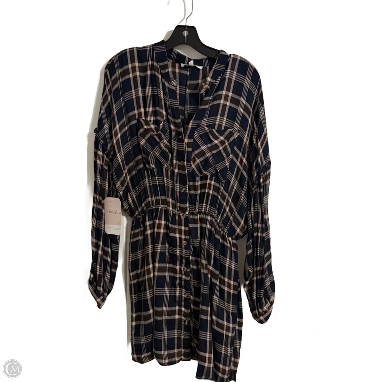 Dress Casual Short By Hyfve In Blue, Size: L