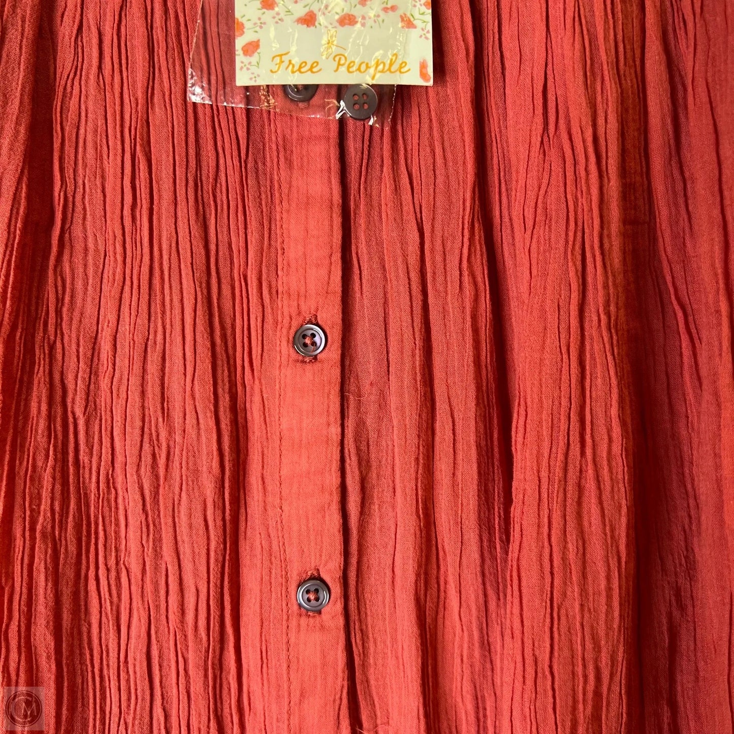 Top Long Sleeve By Free People In Pink, Size: L