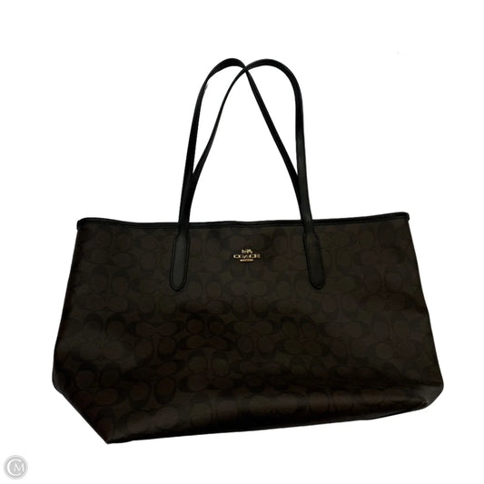 Handbag Designer By Coach, Size: Large