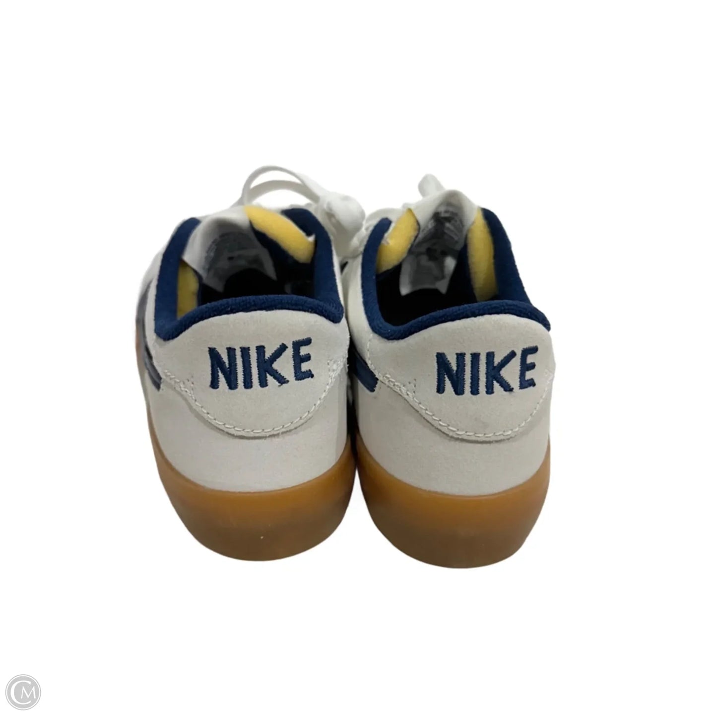Shoes Sneakers By Nike In Blue & White, Size: 7