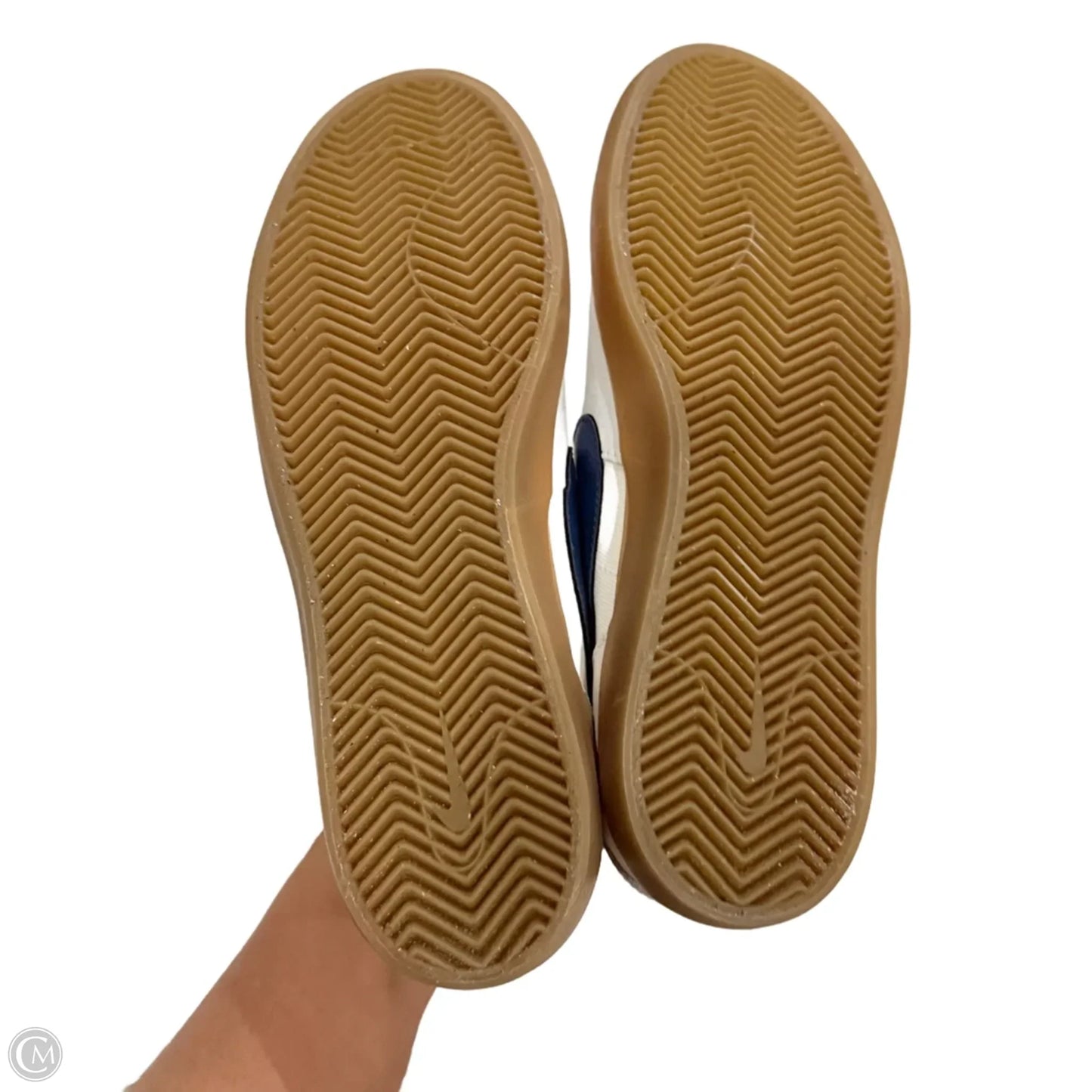 Shoes Sneakers By Nike In Blue & White, Size: 7