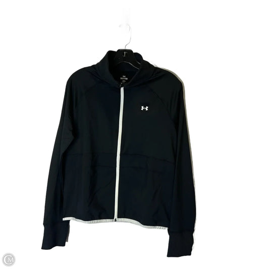 Athletic Jacket By Under Armour In Black, Size: S