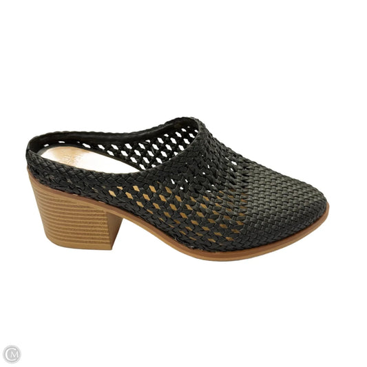 Shoes Heels Block By Time And Tru In Black, Size: 7