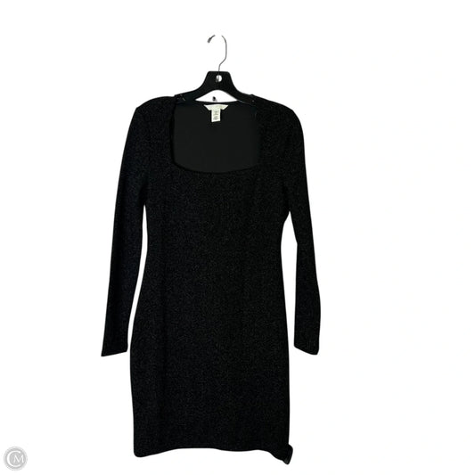 Dress Party Midi By H&m In Black, Size: M