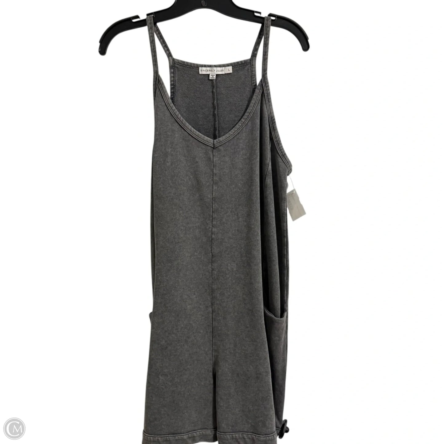 Romper By Sincerely Jules In Grey, Size: L
