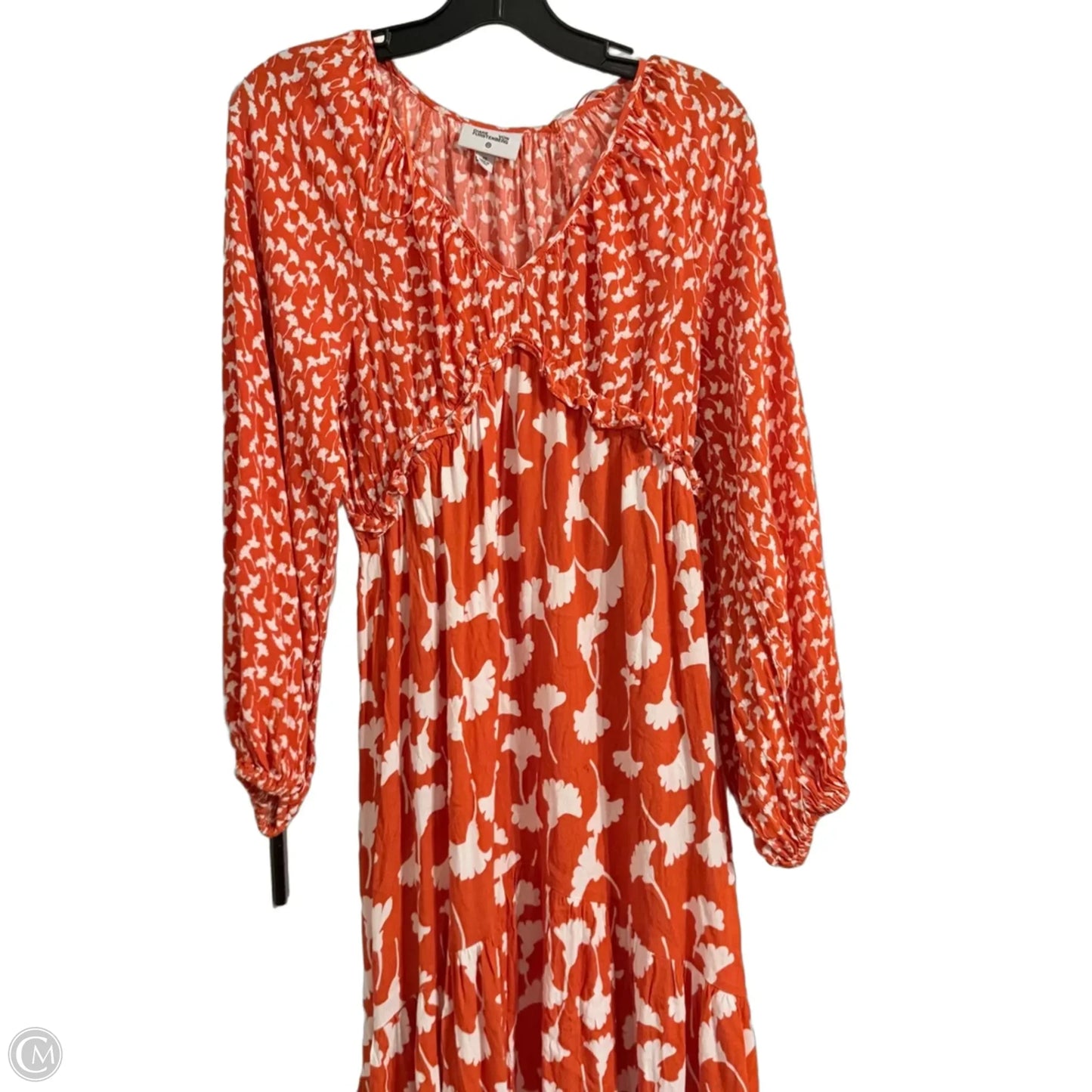 Dress Casual Maxi By Cmc In Orange, Size: Xs