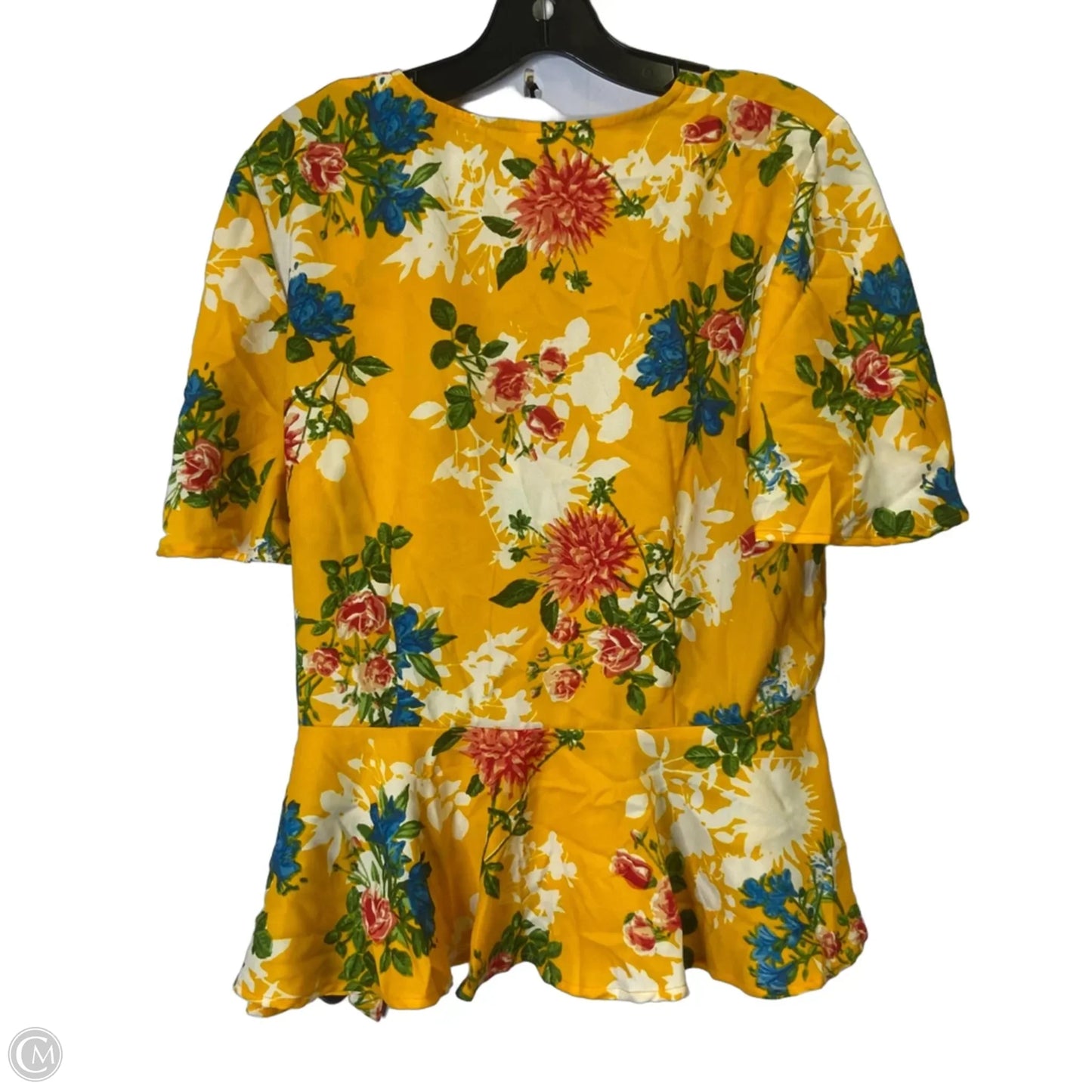 Top Short Sleeve By Live 4 Truth In Yellow, Size: Xl