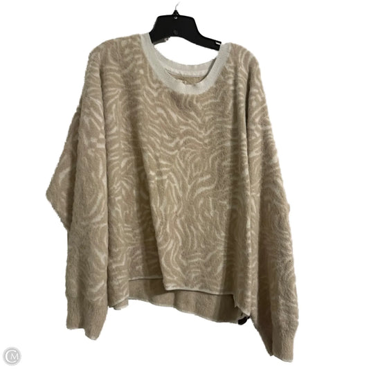 Sweater Cashmere By Pilcro In Cream, Size: 3x