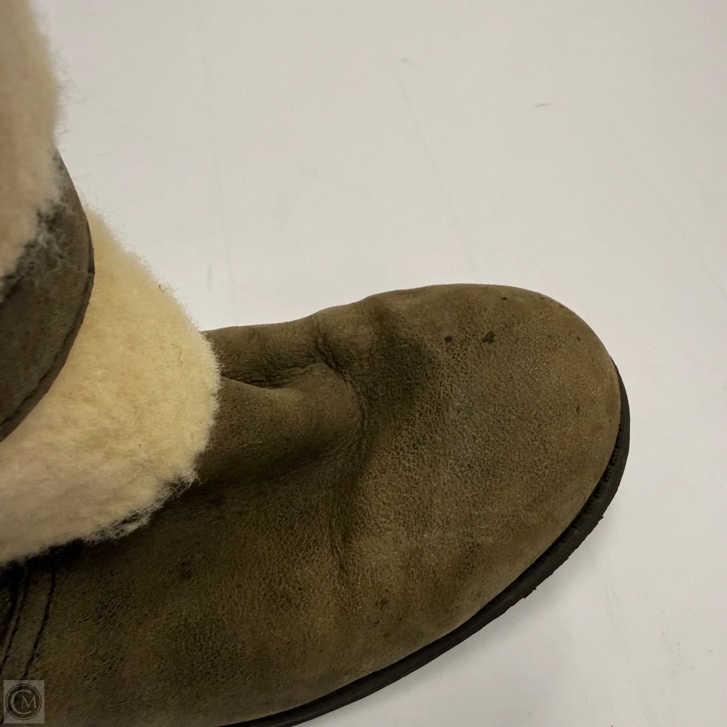 Boots Designer By Ugg In Brown, Size: 9.5