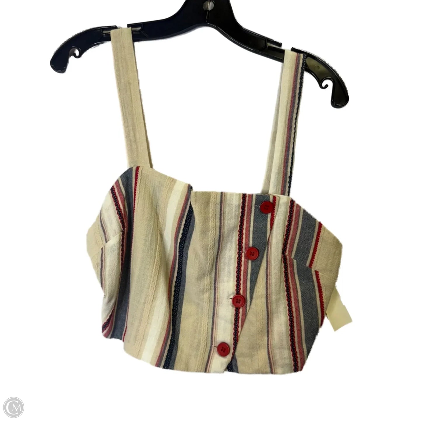 Top Sleeveless By Altard State In Striped Pattern, Size: M