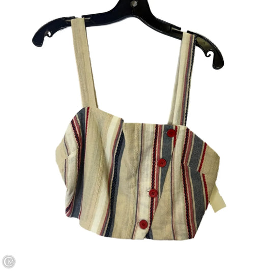 Top Sleeveless By Altard State In Striped Pattern, Size: M