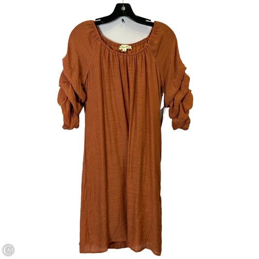 Dress Casual Midi By Indigo Rose In Orange, Size: S
