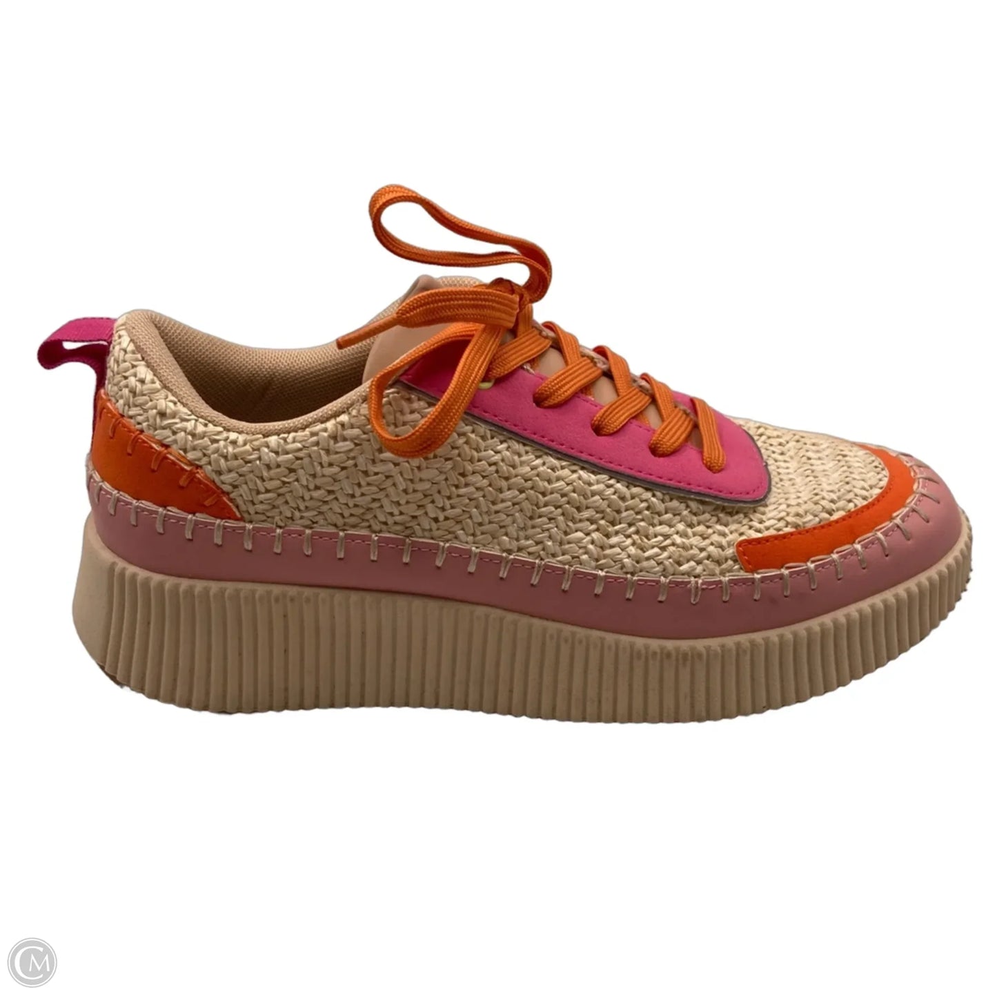 Shoes Sneakers Platform By Liliana In Tan, Size: 10