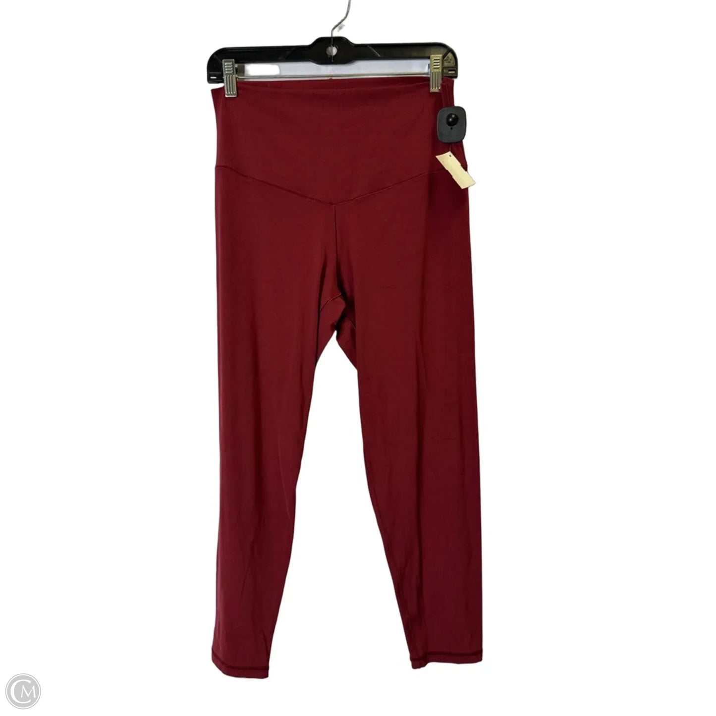 Athletic Leggings By Aerie In Maroon, Size: Xl