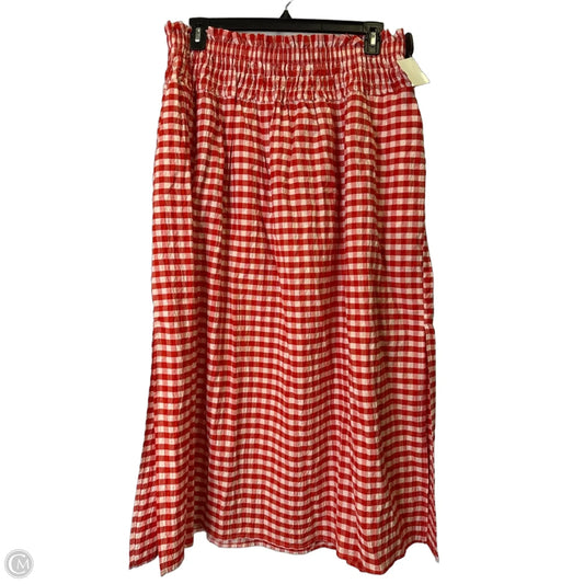 Skirt Maxi By Universal Thread In Red, Size: Xl