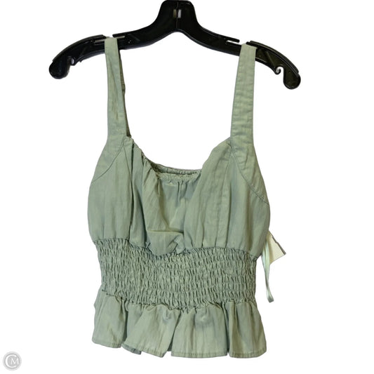 Top Sleeveless By She + Sky In Green, Size: L