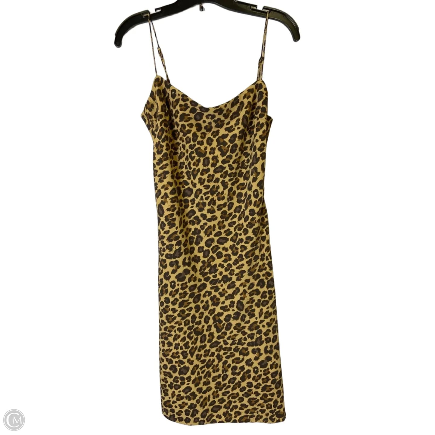 Dress Casual Midi By Abercrombie And Fitch In Animal Print, Size: Sp