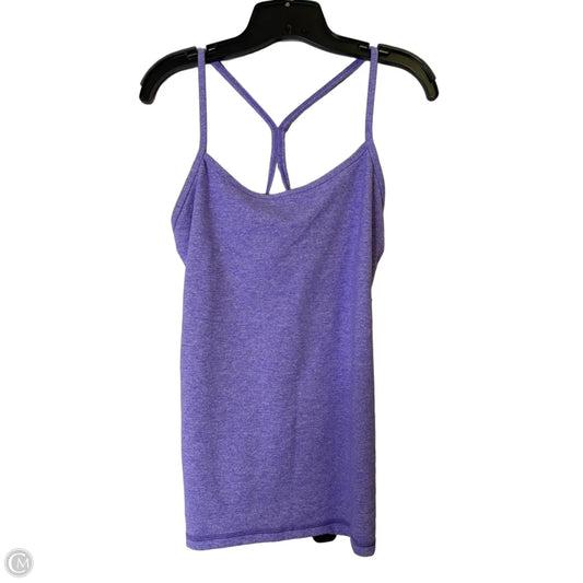 Athletic Tank Top By Lululemon In Purple, Size: 12