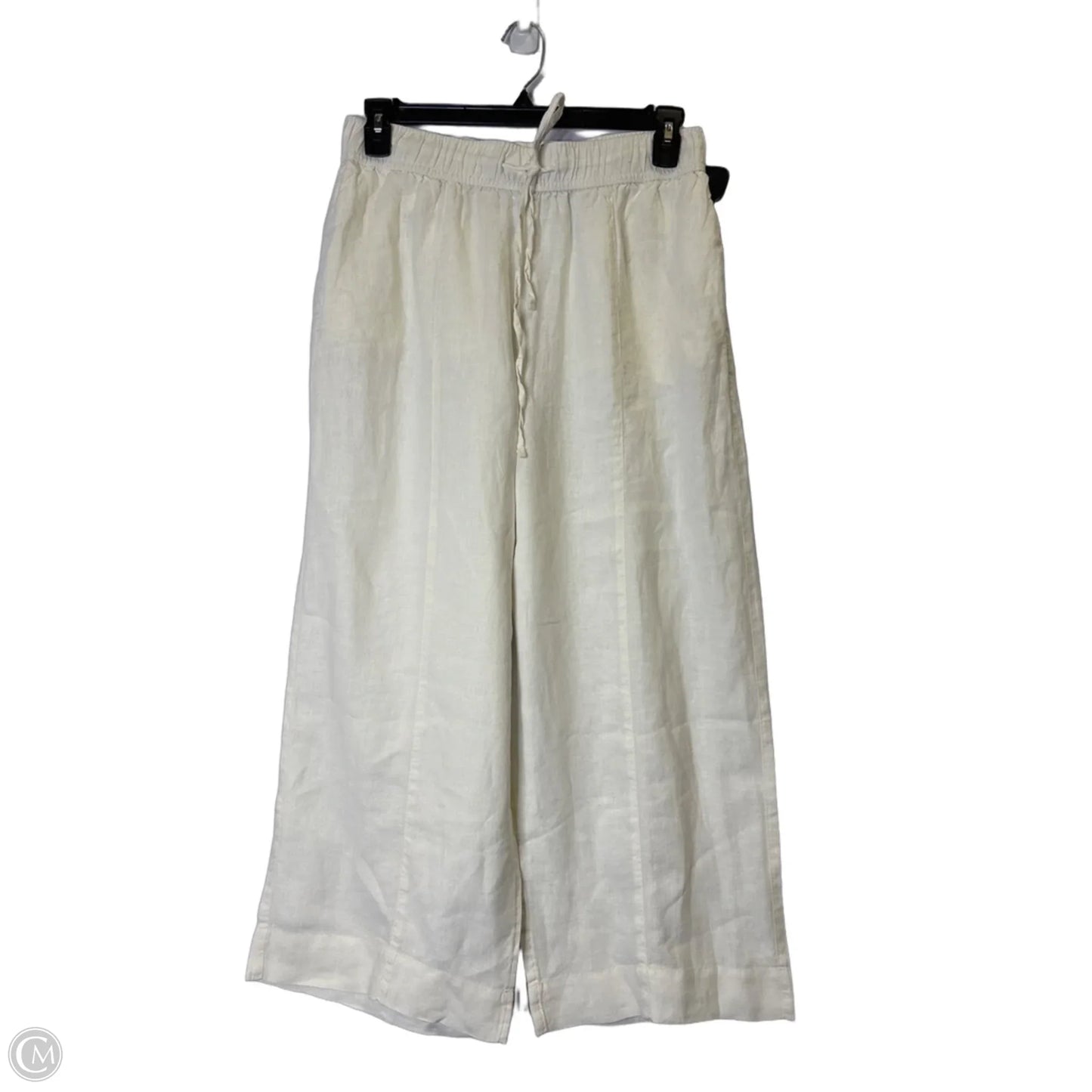 Pants Linen By Joie In Cream, Size: L