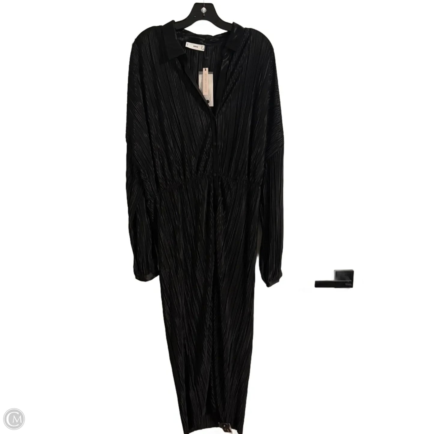 Dress Casual Midi By Mng In Black, Size: 10