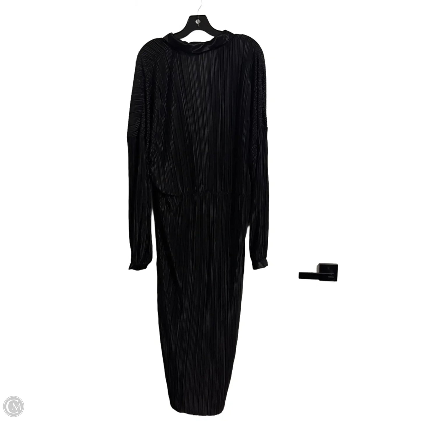 Dress Casual Midi By Mng In Black, Size: 10
