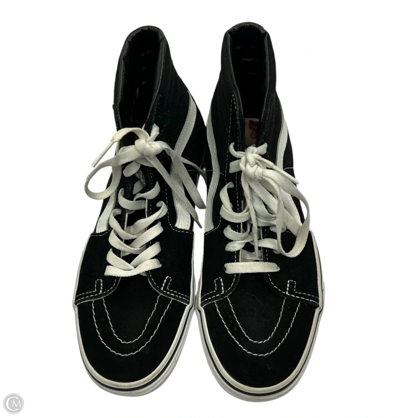 Shoes Sneakers By Vans In Black, Size: 8.5