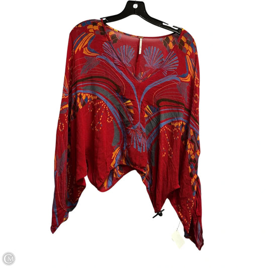 Top Short Sleeve By Free People In Red, Size: S