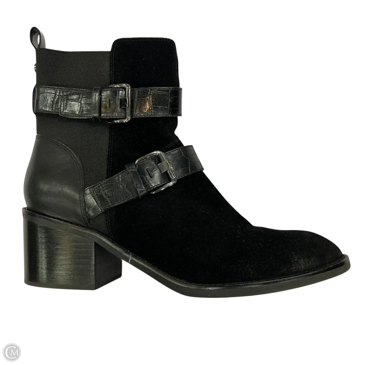 Boots Ankle Heels By Donald Pliner In Black, Size: 10