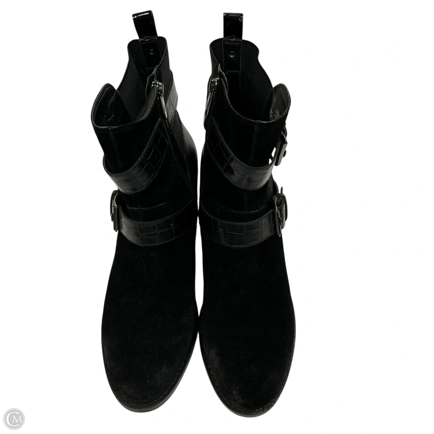 Boots Ankle Heels By Donald Pliner In Black, Size: 10