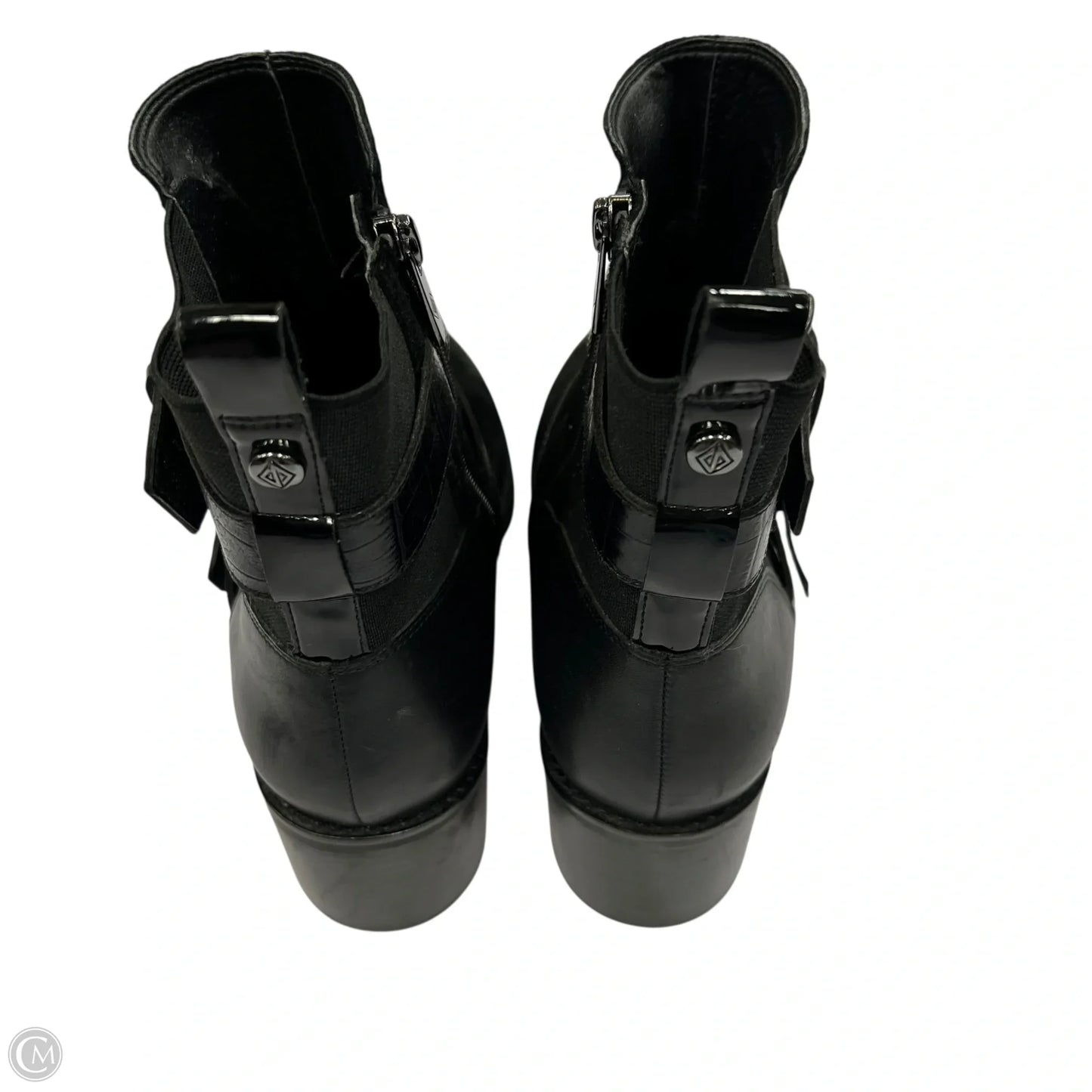 Boots Ankle Heels By Donald Pliner In Black, Size: 10