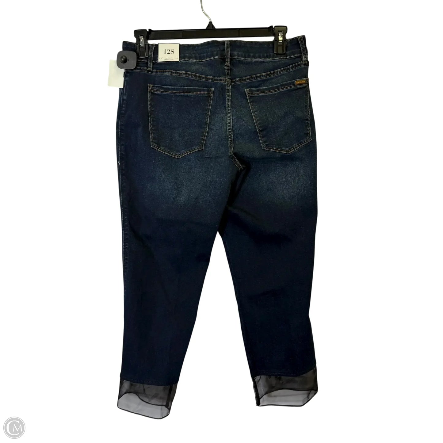 Jeans Cropped By White House Black Market In Blue Denim, Size: 12