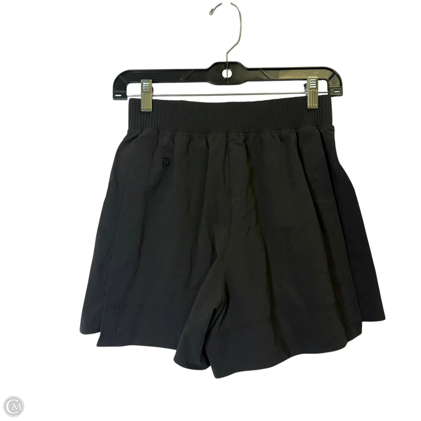 Athletic Shorts By Lululemon In Black, Size: Xs