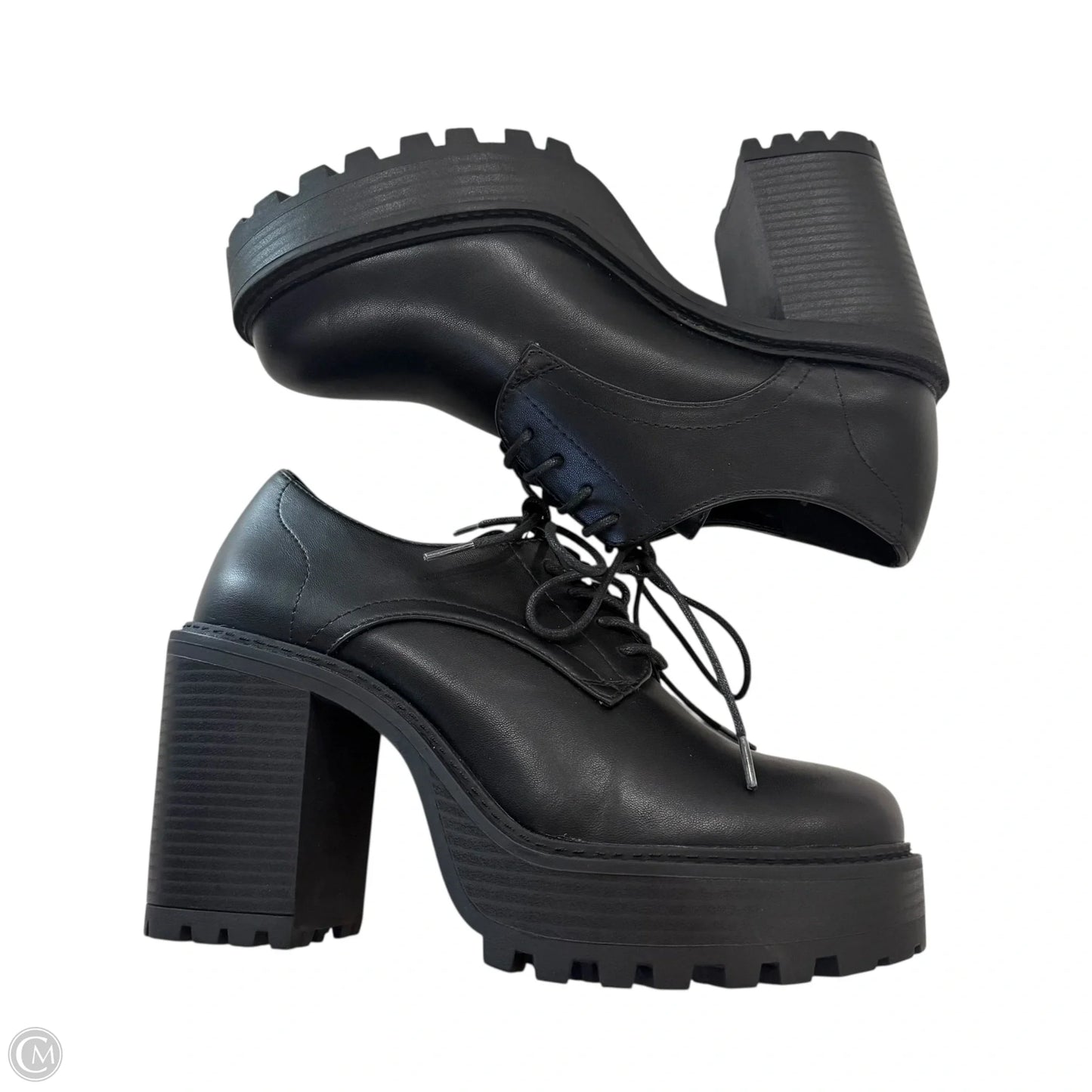 Shoes Heels Block By Torrid In Black, Size: 9.5