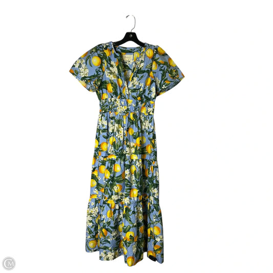 Dress Casual Maxi By Anthropologie In Blue, Size: Xsp
