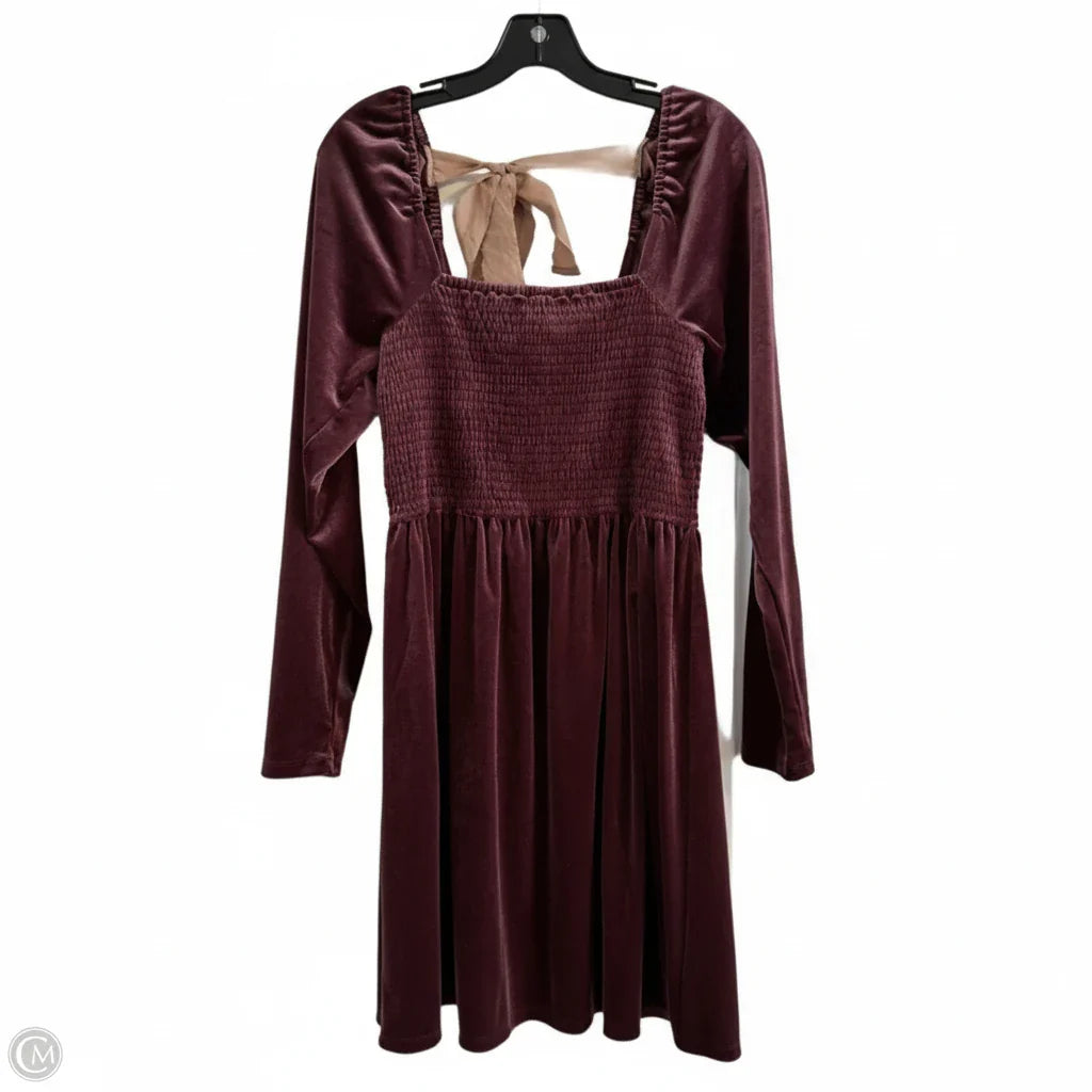 Dress Casual Short By Gap In Purple, Size: L