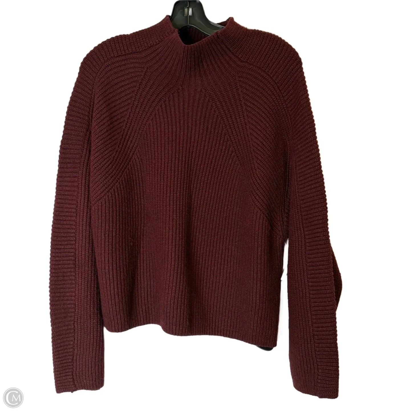 Sweater By H&m In Maroon, Size: M