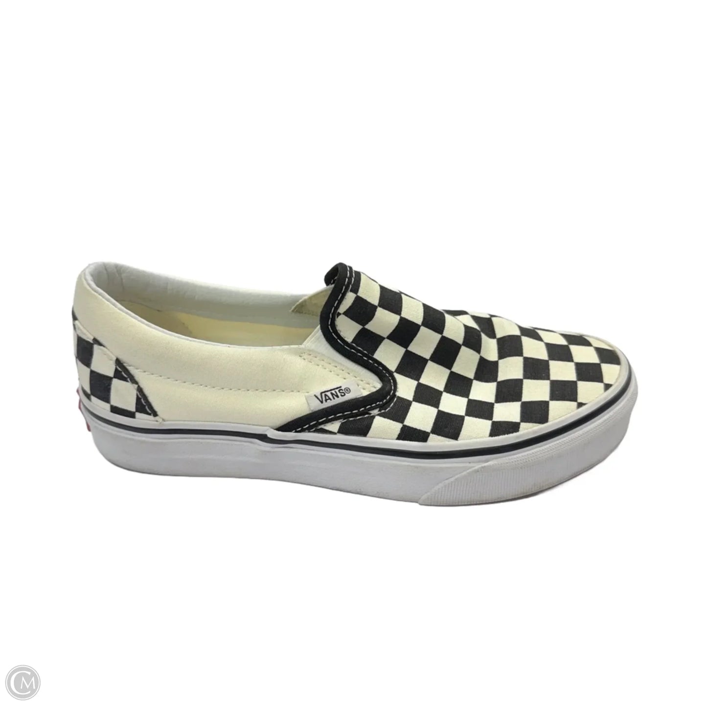 Shoes Sneakers By Vans In Checkered Pattern, Size: 6