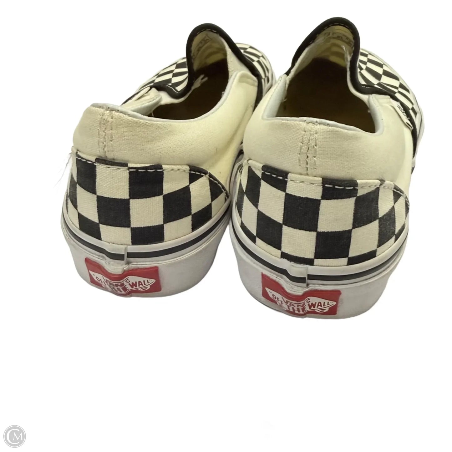Shoes Sneakers By Vans In Checkered Pattern, Size: 6
