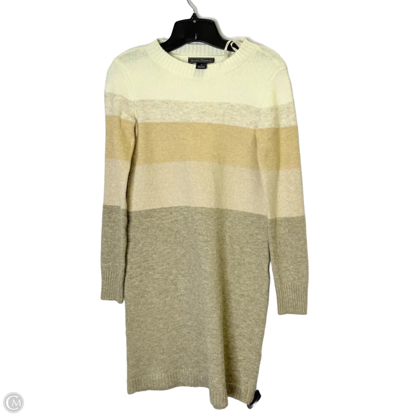 Dress Sweater By Jessica Howard In Tan, Size: Xs